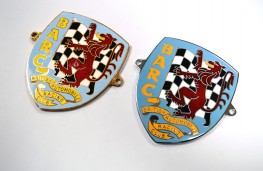 Vaughtons classic car badge restoration, 2024, BARC